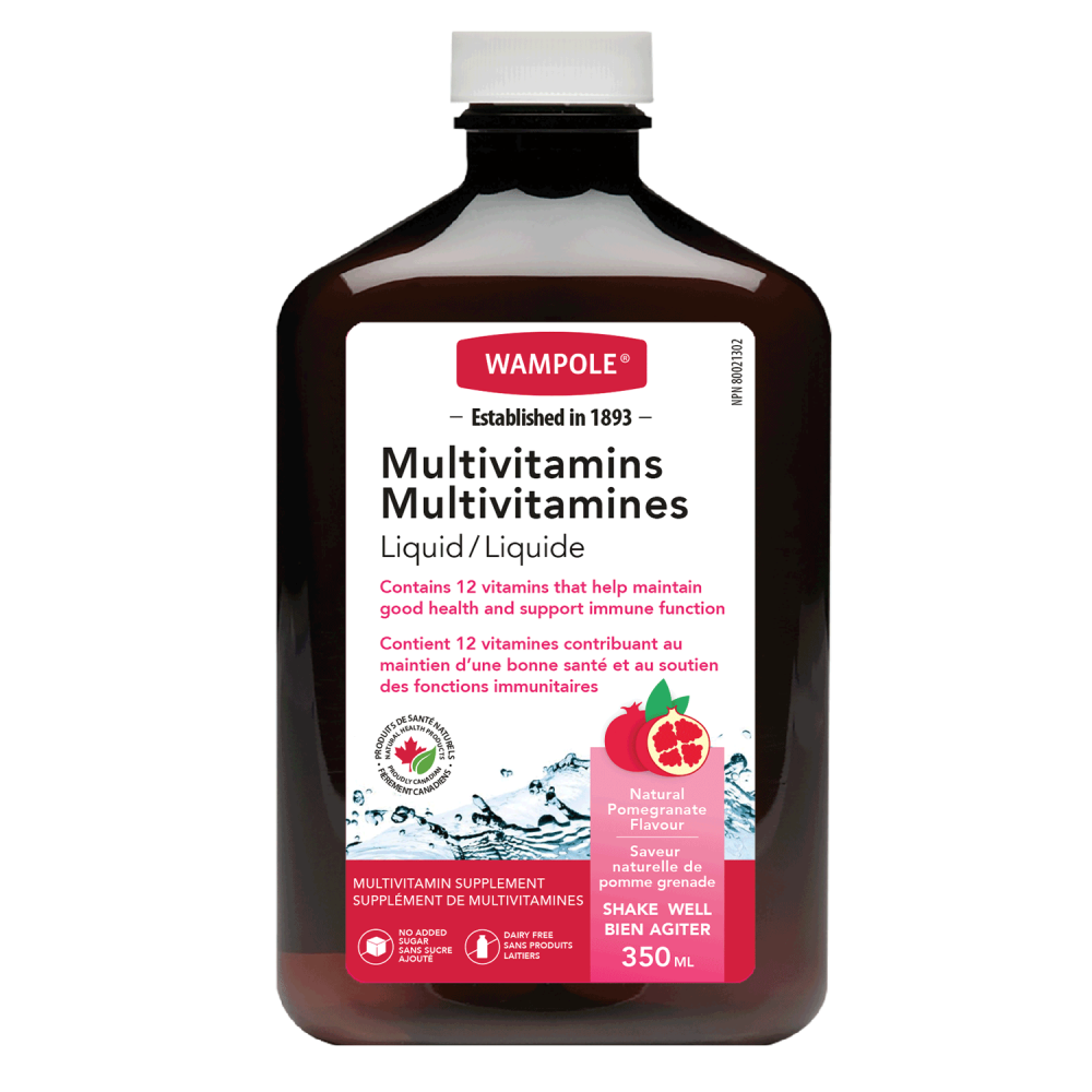 MULTIVITAMINS LIQUID Wampole