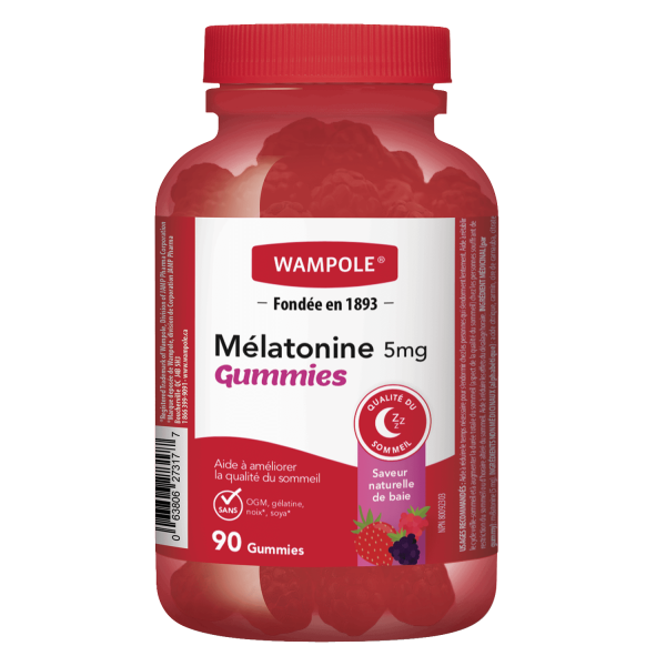 MÉLATONINE 5 MG GUMMIES