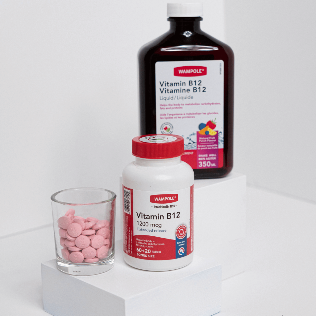 VITAMIN B12 1200 MCG EXTENDED RELEASE Wampole