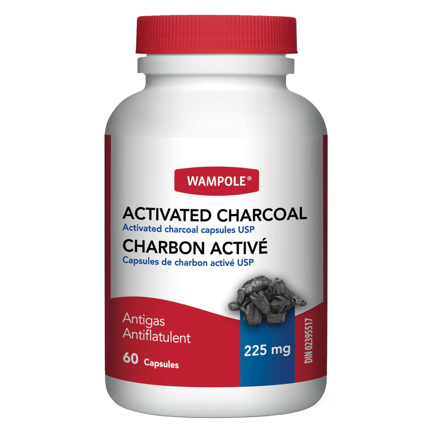 Activated Charcoal 1200mg - 100 Vegan Capsules For Detox, Bloating & Gas Relief - High Dosage Cleanse