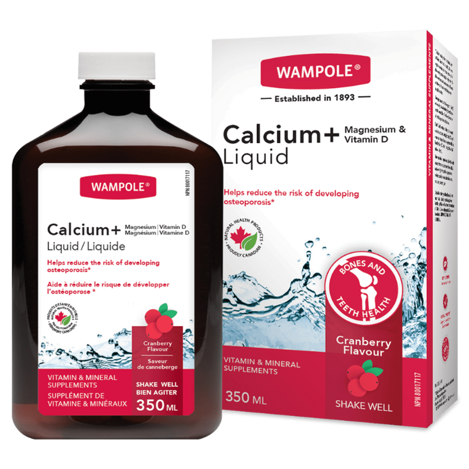 CALCIUM+ MAGNESIUM & VITAMIN D LIQUID Wampole