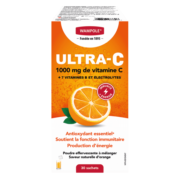 ULTRA-C ORANGE 1000MG POUDRE EFFERVESCENTE