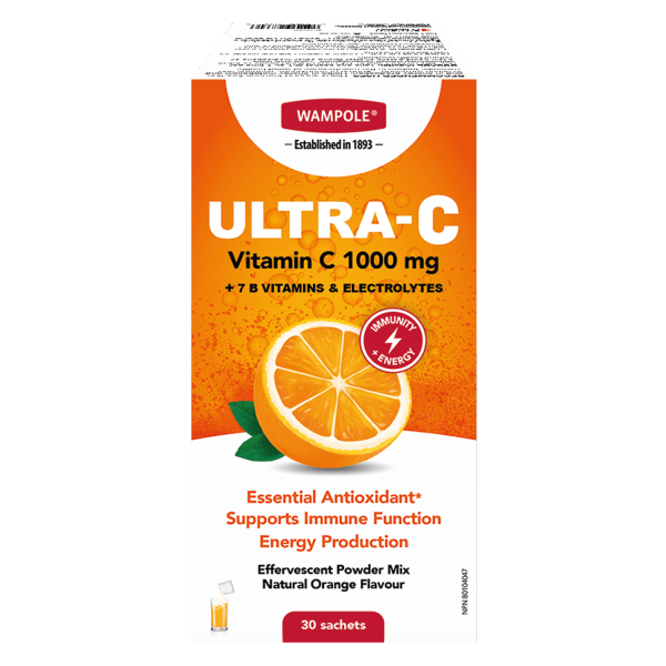 ULTRA-C ORANGE 1000 MG EFFERVESCENT POWDER