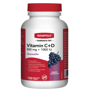 VITAMIN C+D GRAPE CHEWABLE