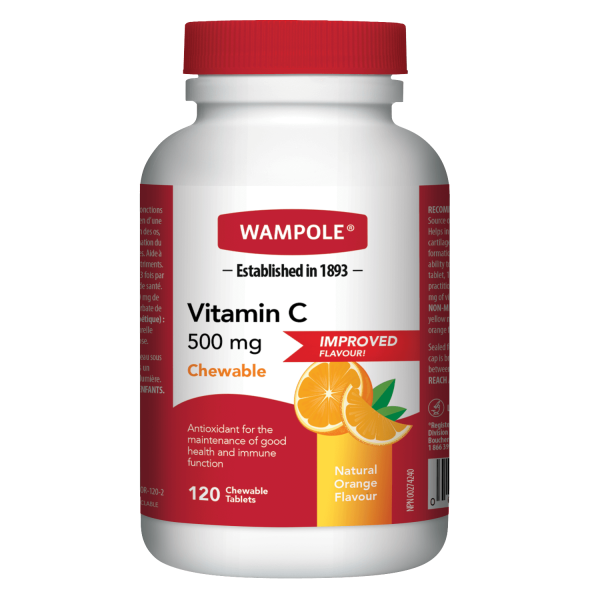 VITAMIN C 500MG CHEWABLE ORANGE