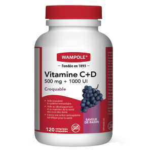 VITAMINE C+D RAISIN CROQUABLES