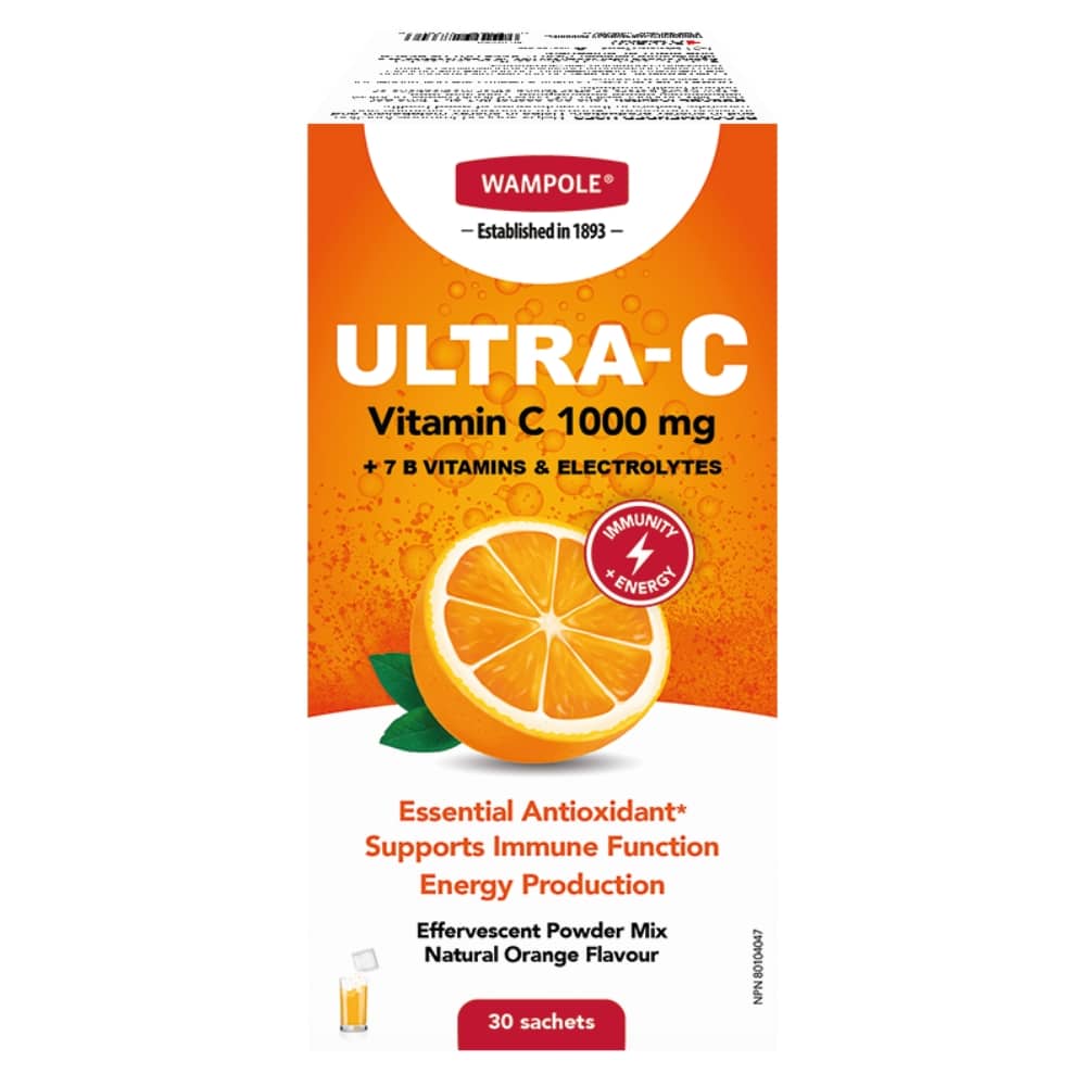 ULTRA-C ORANGE 1000 MG EFFERVESCENT POWDER