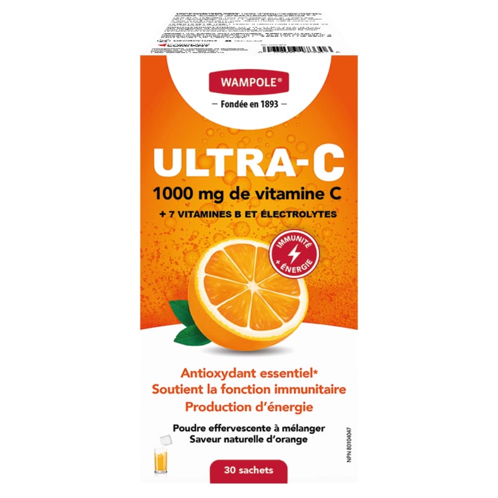 ULTRA-C ORANGE 1000MG POUDRE EFFERVESCENTE