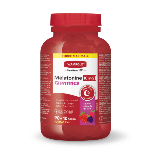 MÉLATONINE 10 MG GUMMIES