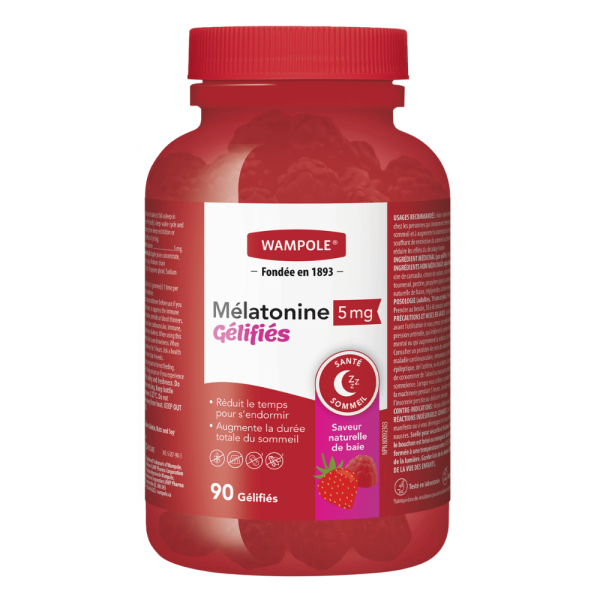 MÉLATONINE 5 MG GÉLIFIÉS