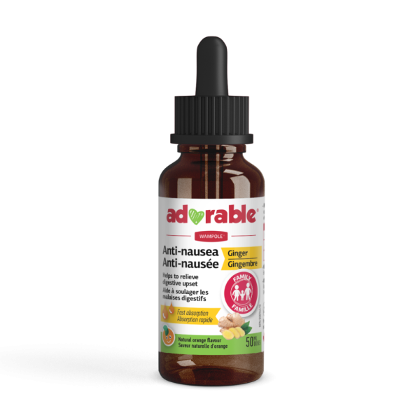 Anti-nausea ginger liquid dropper