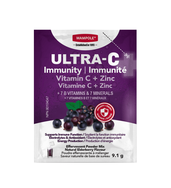 ULTRA-C IMMUNITY ELDERBERRY 1000 MG EFFERVESCENT POWDER - Image 3