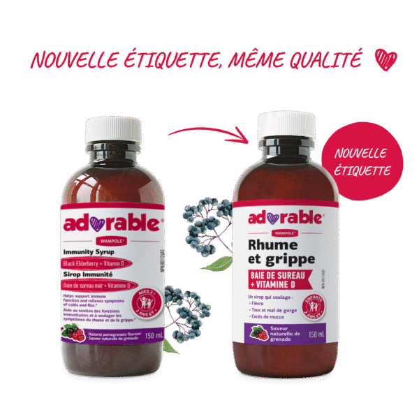SIROP RHUME ET GRIPPE BAIE DE SUREAU + VITAMINE D – Image 3