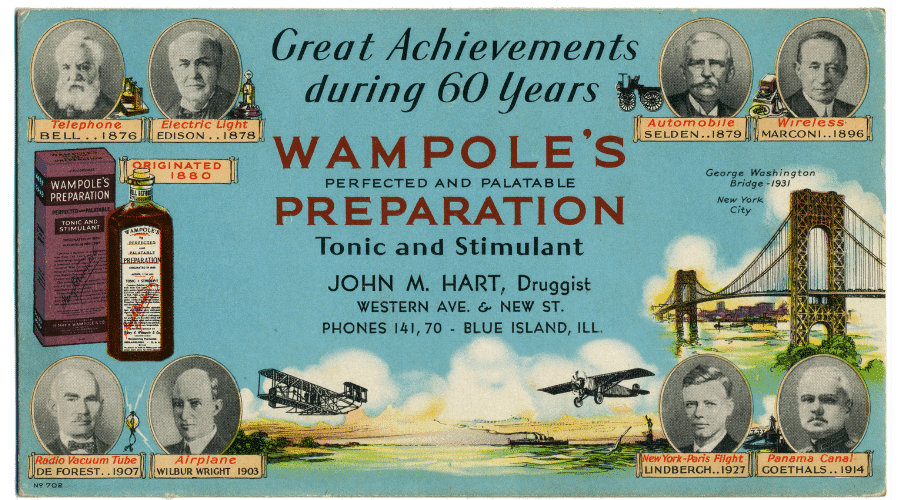 Wampole's preparation during 60 years